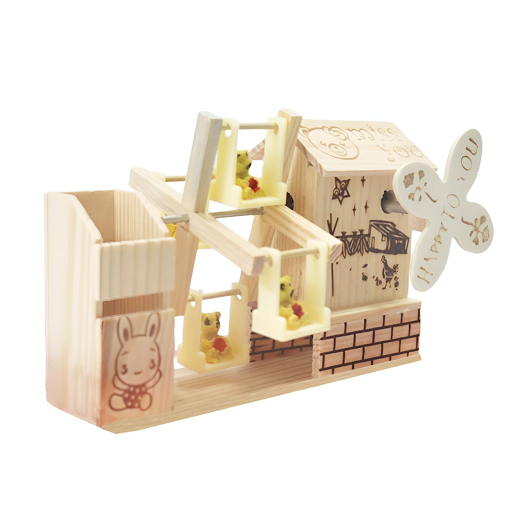 طقم هدية “ولكم بيبي” بشكل مزرعة مع صوت للبنات – باللون الوردي. يتميز هذا الطقم الرائع بلعبة على شكل مزرعة تصدر أصواتًا لطيفة تُسلي الطفل وتمنحه الراحة والهدوء