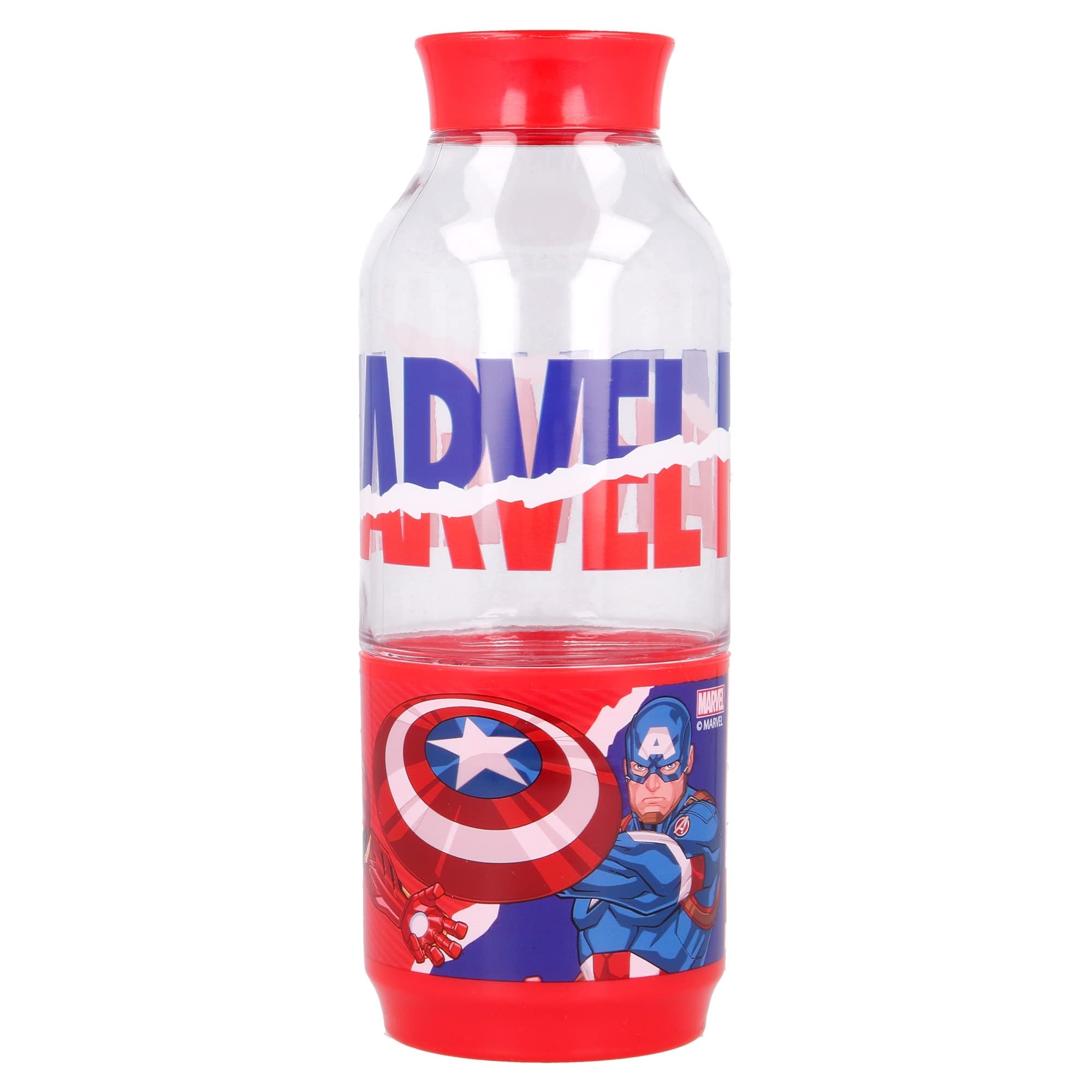 Stor 300ml Bottle, Avengers Comic Heroes Shape, Kids Drinking Bottle for Daily Use – Safqqa Egypt