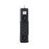 G-Power GP162 Overload Protection Power Strip Containing A Extension Socket And Four EU Ports With 2 Meter PVC Wire 2000 Watt - Black