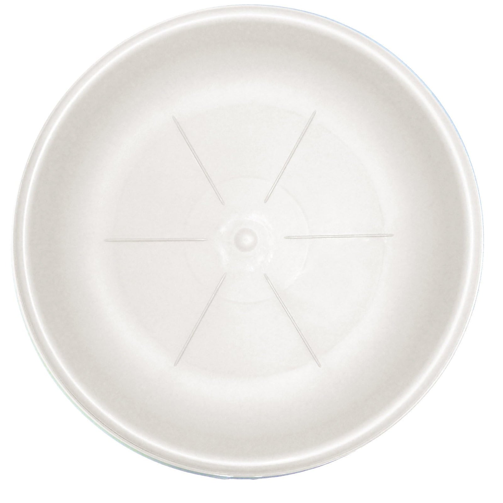 Bama Round For Garden, 20062, Off White, Plastic - Made In Italy