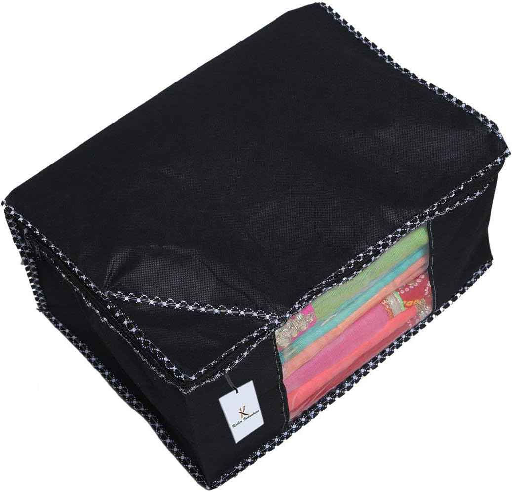 Set of 3 Non-Woven Saree Covers – 90 GSM
