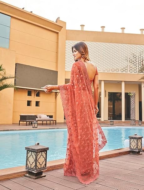 زي نسائي هندي متعدد الألوان من ماركة وومنستا مناسب للمهرجانات والمناسبات