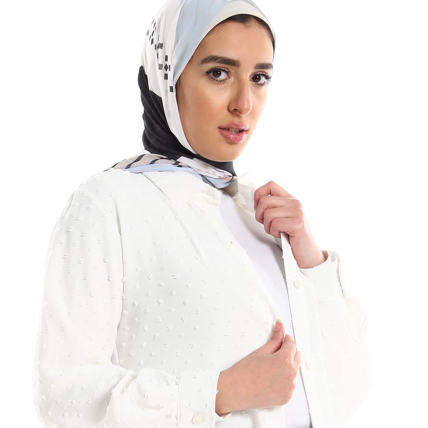 Jamila Women Self Stitches Tunic with Sided Slits