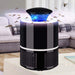 Generic 6 Lamp USB Electronic Mosquito Killer – UV Insect Trap with USB Charger (Black)