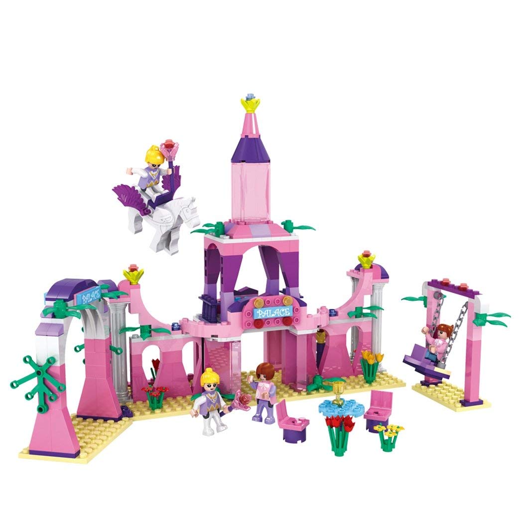 COGO Girls Princess Castle Building Play Set Christmas Toys for Girls 346 Pieces