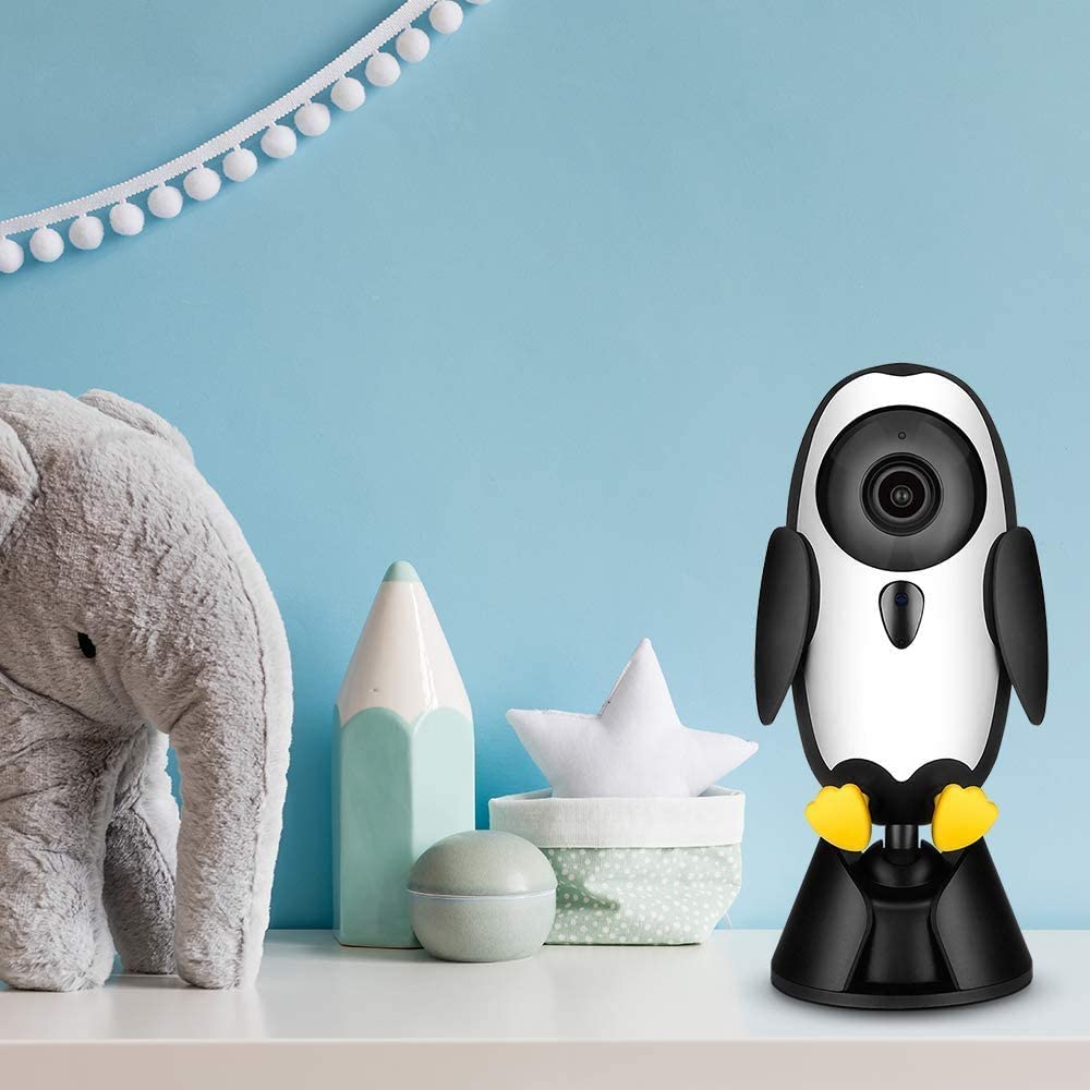 Qubo Smart Baby Camera – 1080P HD WiFi Monitor with Cry Alert & Two-Way Audio