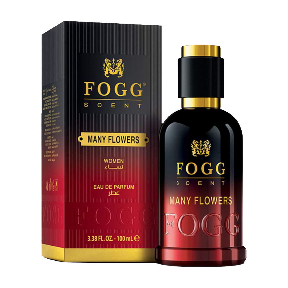 Fogg Scent Many Flowers For Women Eau de Parfum, 100 ml - Safqqa Egypt