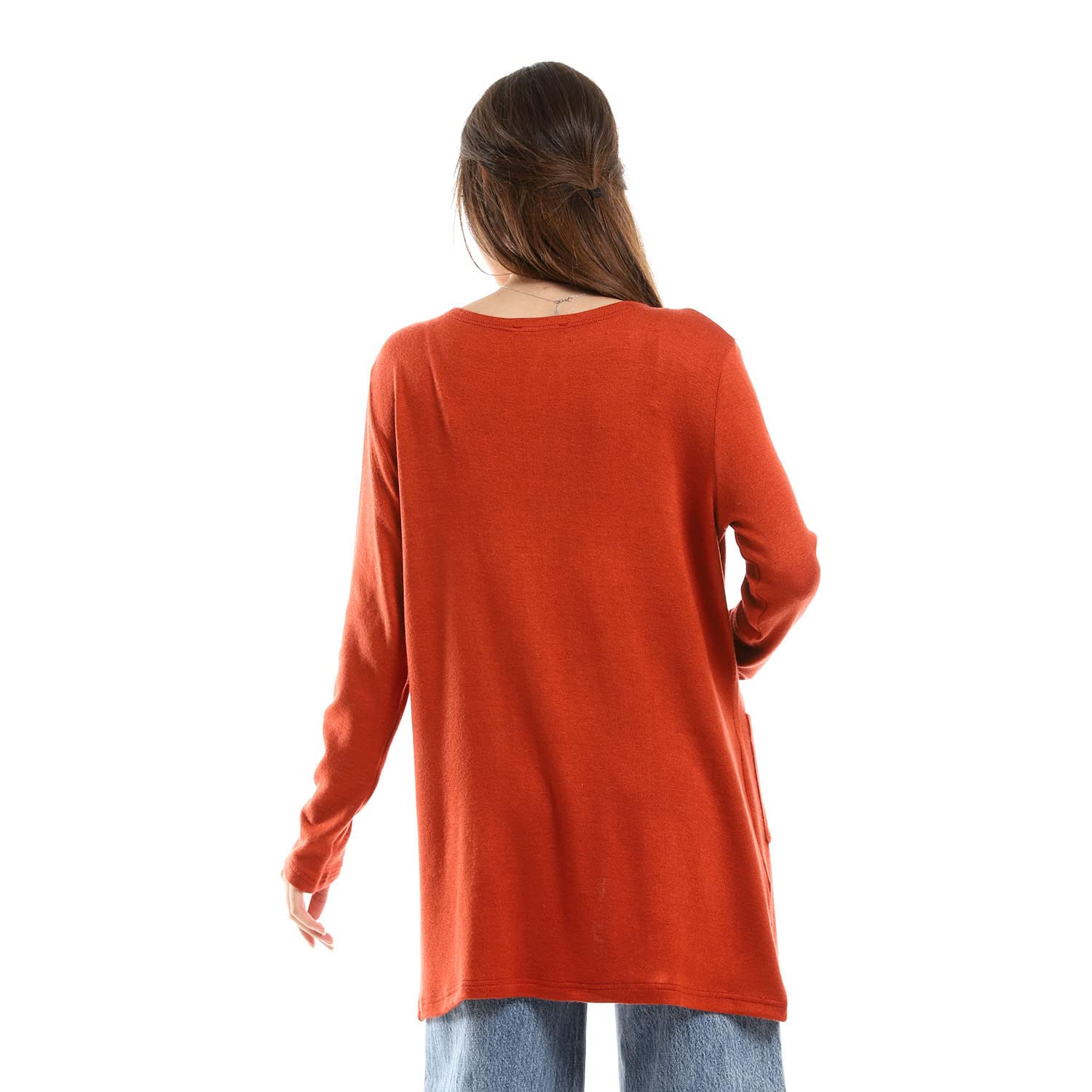 JAMILA Women Side Pockets Short Cardigan