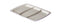 Omada SQUARE Acrylic Divided Serving Plate, 28 x 20.5 cm - White