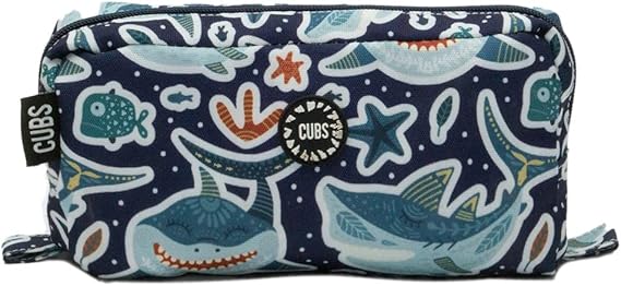 CUBS Pencil Case - Smily Sharky Design