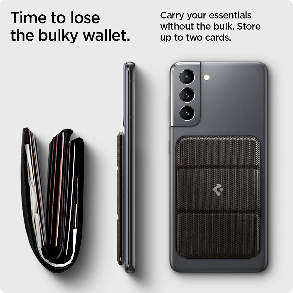 Spigen Practical Phone Holder – Card Pocket & Foldable Stand – Safqqa Egypt