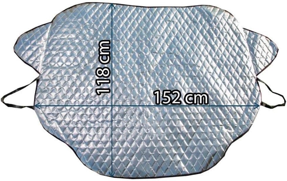 Car Umbra Windshield Sun Shield – Universal Fit, 3 Layers Protection, Grey