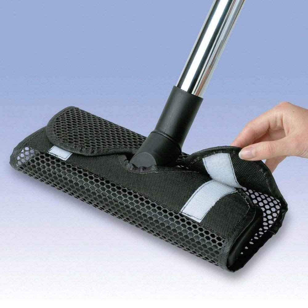 Rayen 6039 Vacuum Cleaner Mesh, Ideal for Sofas Beddings Curtains, Will not Drag Covers, 12-14 x 29 cm, Black (Made in Spain)