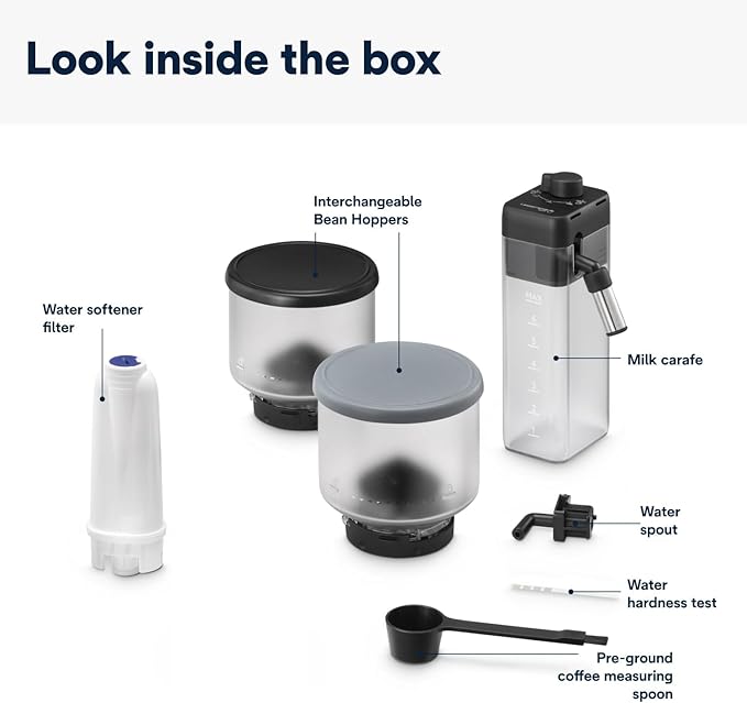 De'Longhi EXAM440.55.B Fully Automatic Bean to Cup Coffee Maker Black – Safqqa Egypt