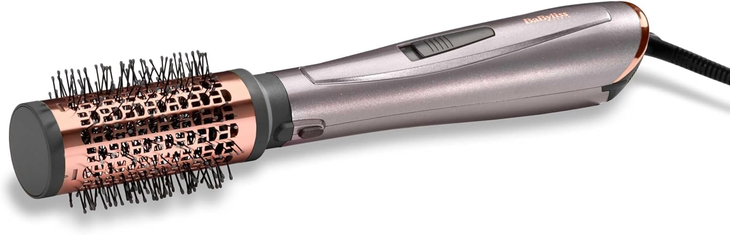 مجفف وتصفيف الشعر من  Babyliss ، و1000 واط، وضعان للحرارة + وضع هواء بارد، مع 4 ملحقات أداة متعددة الوظائف تساعدك على الحصول على تصفيف شعر احترافي في المنزل. 