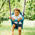 Plum 2-in-1 metal swing set with adjustable height and interchangeable seats, 50 kg weight capacity