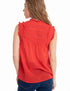 Dalydress Dare Plain Sleeveless V Neck Blouse for Women - Safqqa Egypt