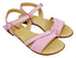 Summer Slingback Velcro Closure Flat Sandals for Girls