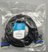 Dual Link DVI cable – with ferrite core for interference-free signal transmission – 7.5m (digital DVI-D/24+1 monitor cable, up to 2560×1600 at 60Hz or Full HD/1080p) by CableDirect