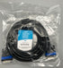 Dual Link DVI cable – with ferrite core for interference-free signal transmission – 7.5m (digital DVI-D/24+1 monitor cable, up to 2560×1600 at 60Hz or Full HD/1080p) by CableDirect