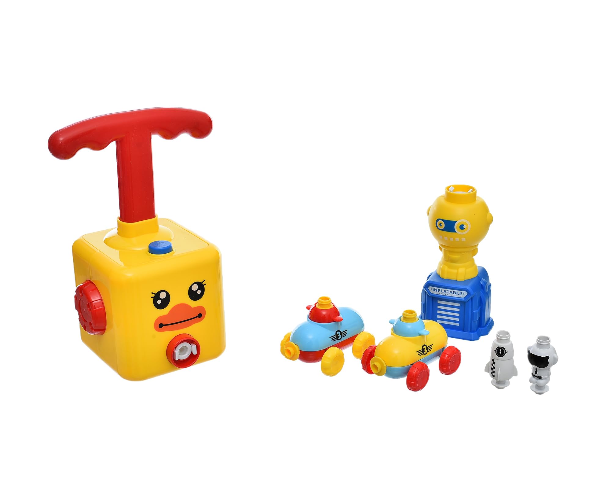 طقم ألعاب نفخ البالونات عالي الجودة للأطفال مكون من 8 قطع يوفر ساعات لا نهاية لها من المرح والترفيه.