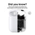 حماية الغبار Elago للجيل الثاني من سماعات أبل Airpods مجموعتين ذهبية