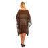JAMILA Women Knitted Loose Wide Round Cover up OUTERWEAR