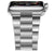 Watch band 42mm 44mm , stainless steel metal wristband strap bracelet for apple watch band 42mm44mm series 5 series 4 iwatch bands (silver - Safqqa