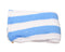 Generic Microfiber Medium Striped Hair Towel With A button In The Shape Of a Teddy Bear and Soft Touch - Safqqa