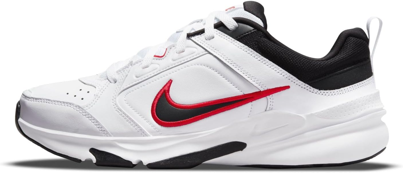 Nike Men Running Shoes White Lightweight Breathable Performance Sneakers