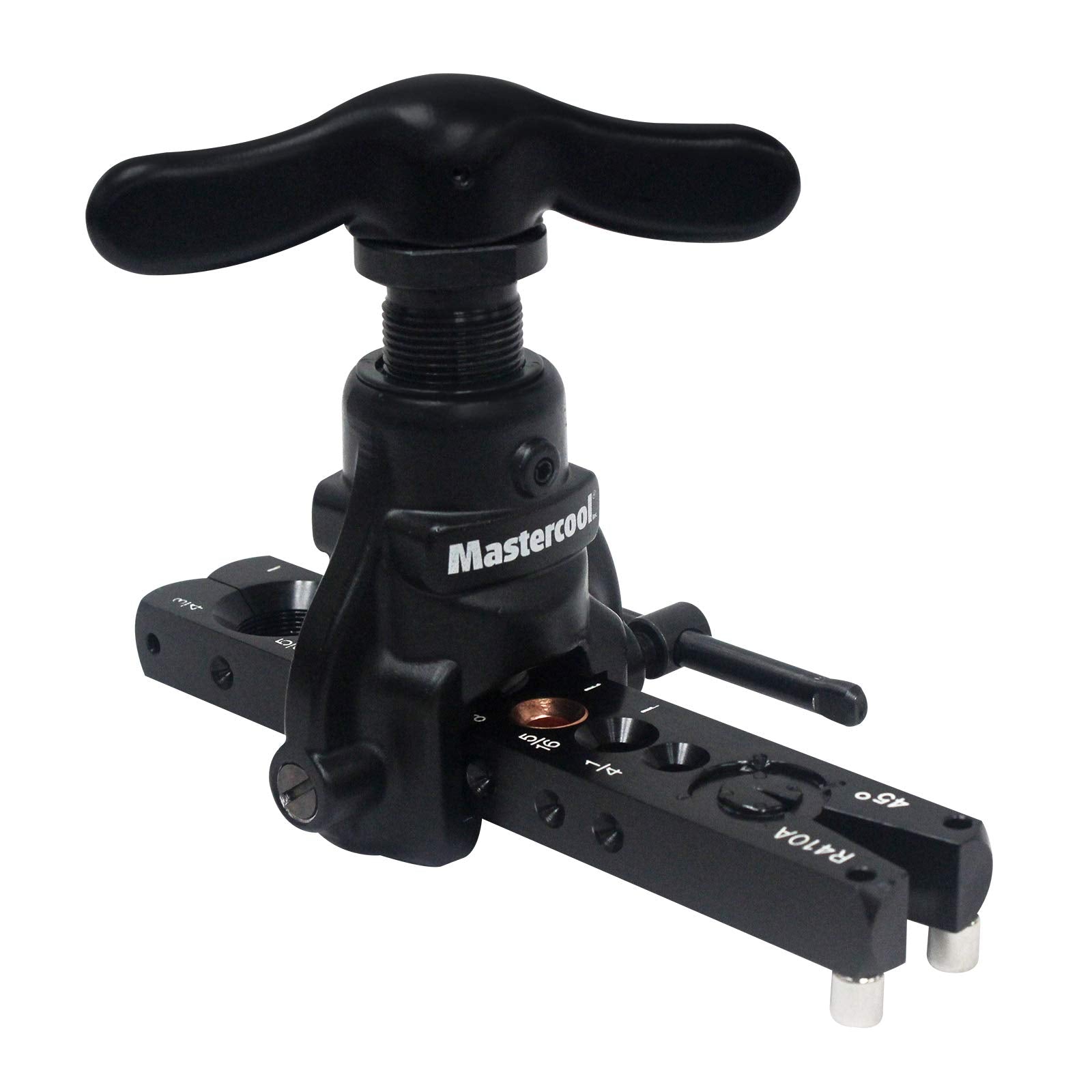 عدة ماستركول 70058-A لتوسيع الأنابيب بزاوية 45 درجة هي أداة احترافية مصممة لتشكيل توسعات دقيقة ومتجانسة في الأنابيب المصنوعة من النحاس أو النحاس الأصفر أو الألمنيوم.