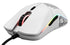 Glorious Model O Wired Gaming Mouse - RGB 67g Lightweight Ergonomic - Backlit Honeycomb Shell Design Mice ( White)