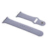 Generic Silicone Adjustable And Expandable Watch Strap With Zigzag Design For Unisex Compatible With Smart Watches 38/40/41MM - Gray
