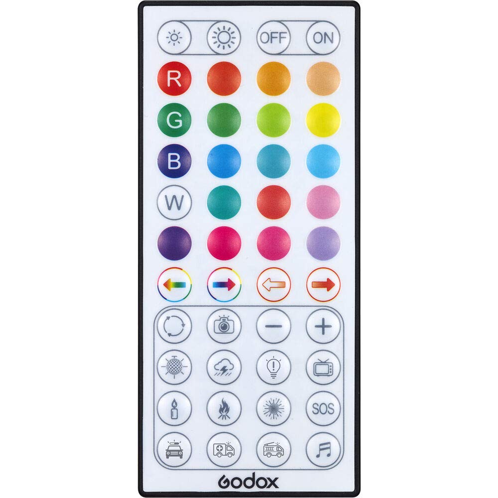 Godox CL-10 LED Webcasting Ambient Light – RGB Streaming Light with 36,000 Colors & 39 Effects