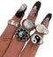 Fluffy Casual Rings Set – Stylish & Lightweight