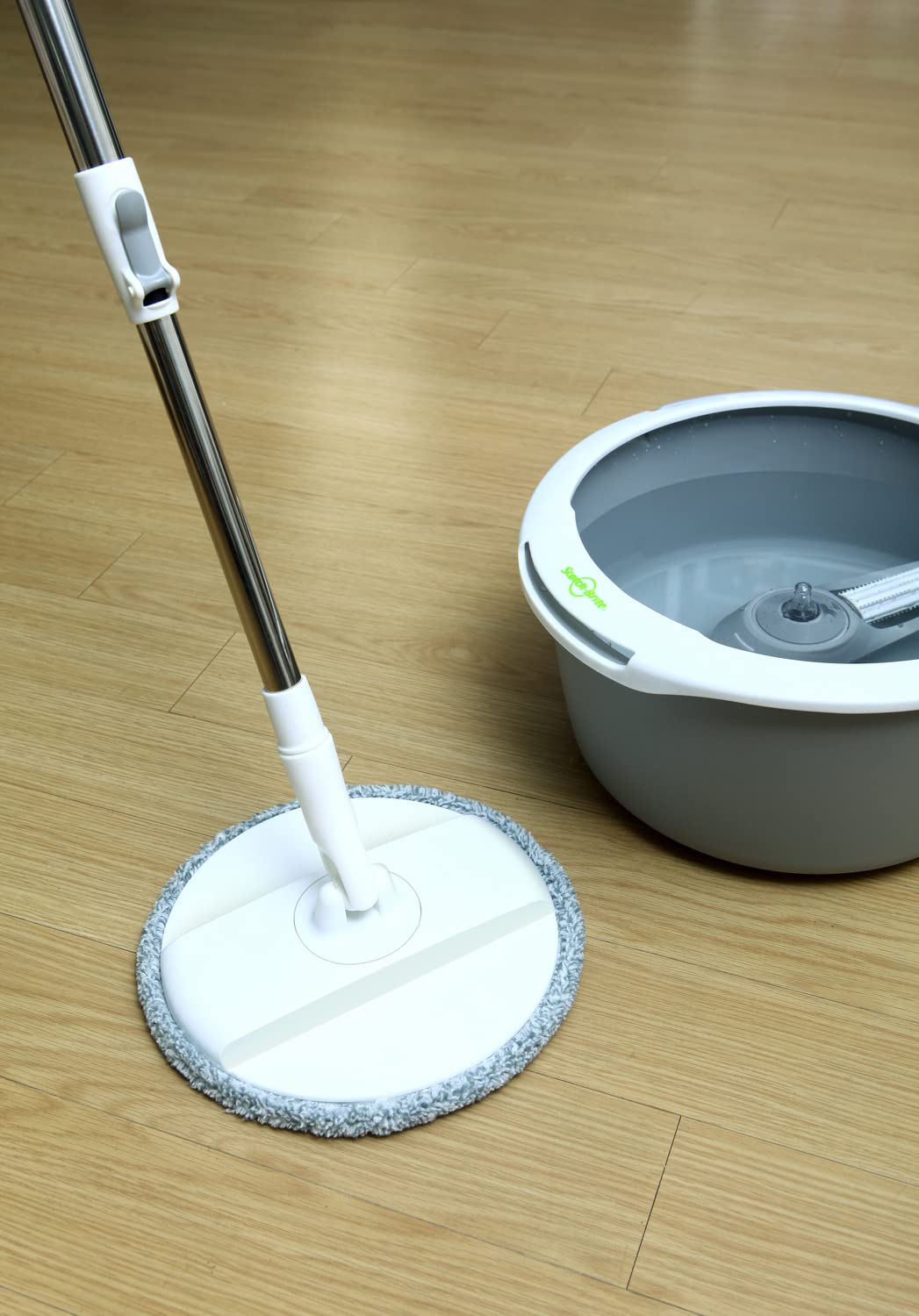 Scotch-Brite 2-in-1 Bucket Spin Mop set (includes: mop with stick, bucket, mop refill), 1 set/pack | 360 easy all-around cleaning | Cleaning Mop | rinsing and drying in a single bucket | Floors – Safqqa Egypt