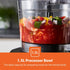 Geepas Food Processor 1200W 1.2L Stainless Steel Bowl