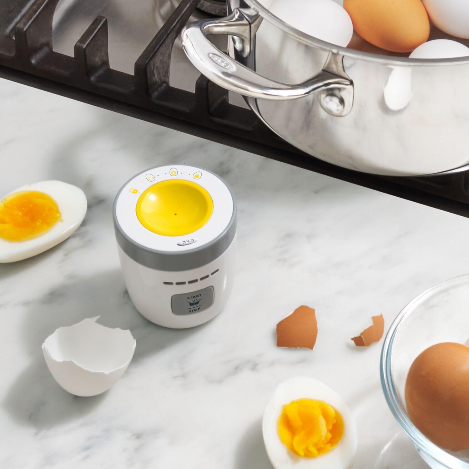 OXO Good Grips Digital Egg Timer with Piercer – Precise & Easy to Use