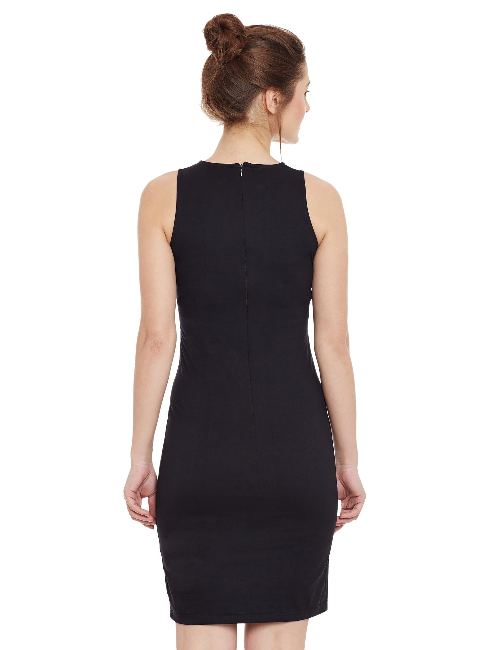 Women's Cotton Bodycon Mini Dress – Modern Fit & Everyday Comfort