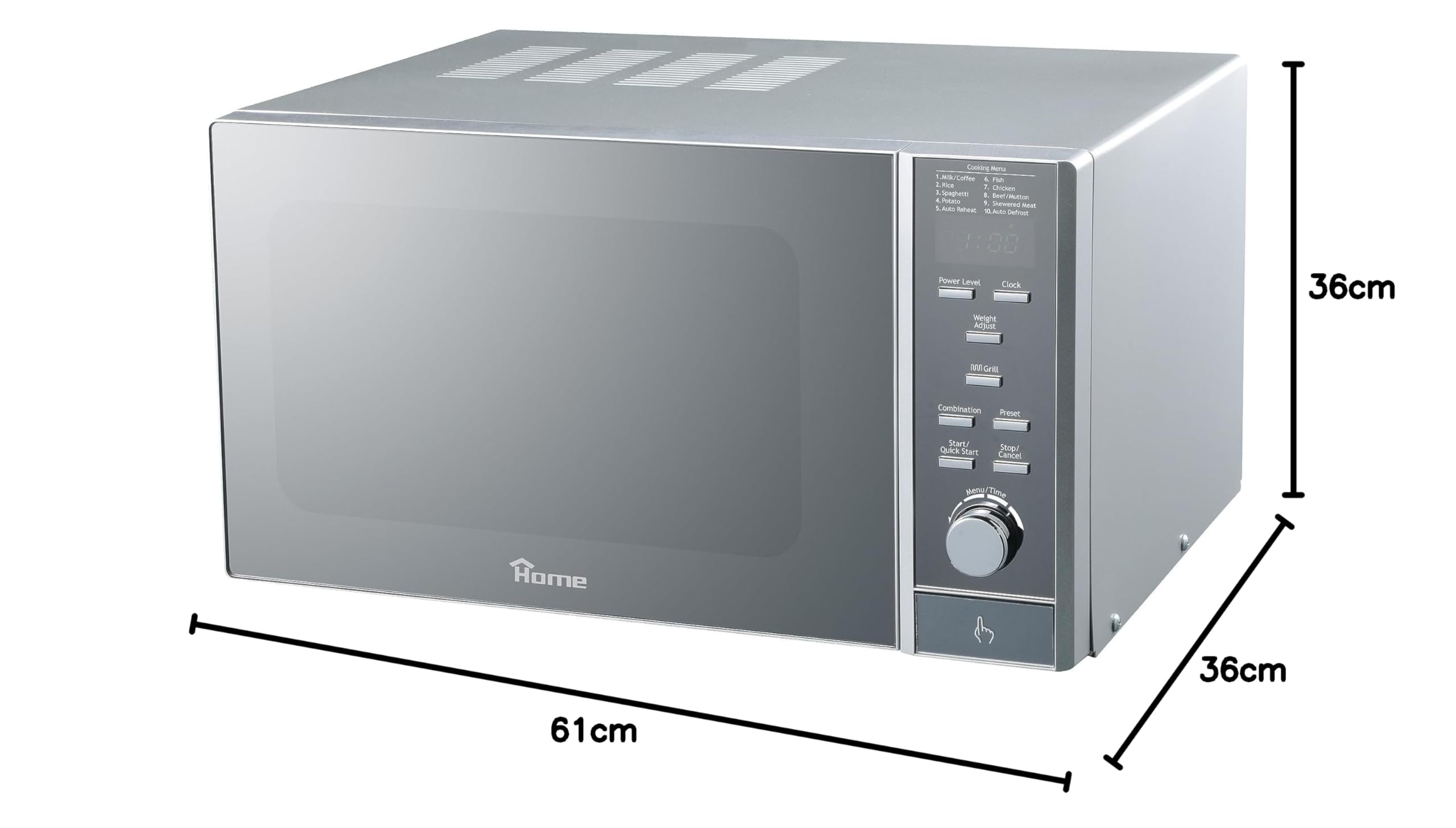 Home International Microwave 30 liter with grill 1050 W AU4051