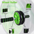 Fitness Pro | Ab Roller Wheel with Knee Mat | Abs Workout Equipment | For Abdominal & Core Strength | Exercise Wheels for Home Gym | Built In Spring Resistance | Home Workout Equipment (Green)
