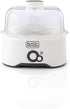 BLACK+DECKER Egg Cooker 6 Eggs EG200-B5 Compact Automatic White