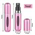 Wendergo Perfume Atomiser Refillable 5 Pcs Travel Bottle Mini ML Atomizer Spray Portable Empty Fragrance Container