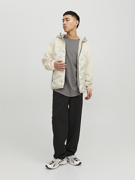 JACK & JONES Men Jacket Light Beige Casual Outerwear