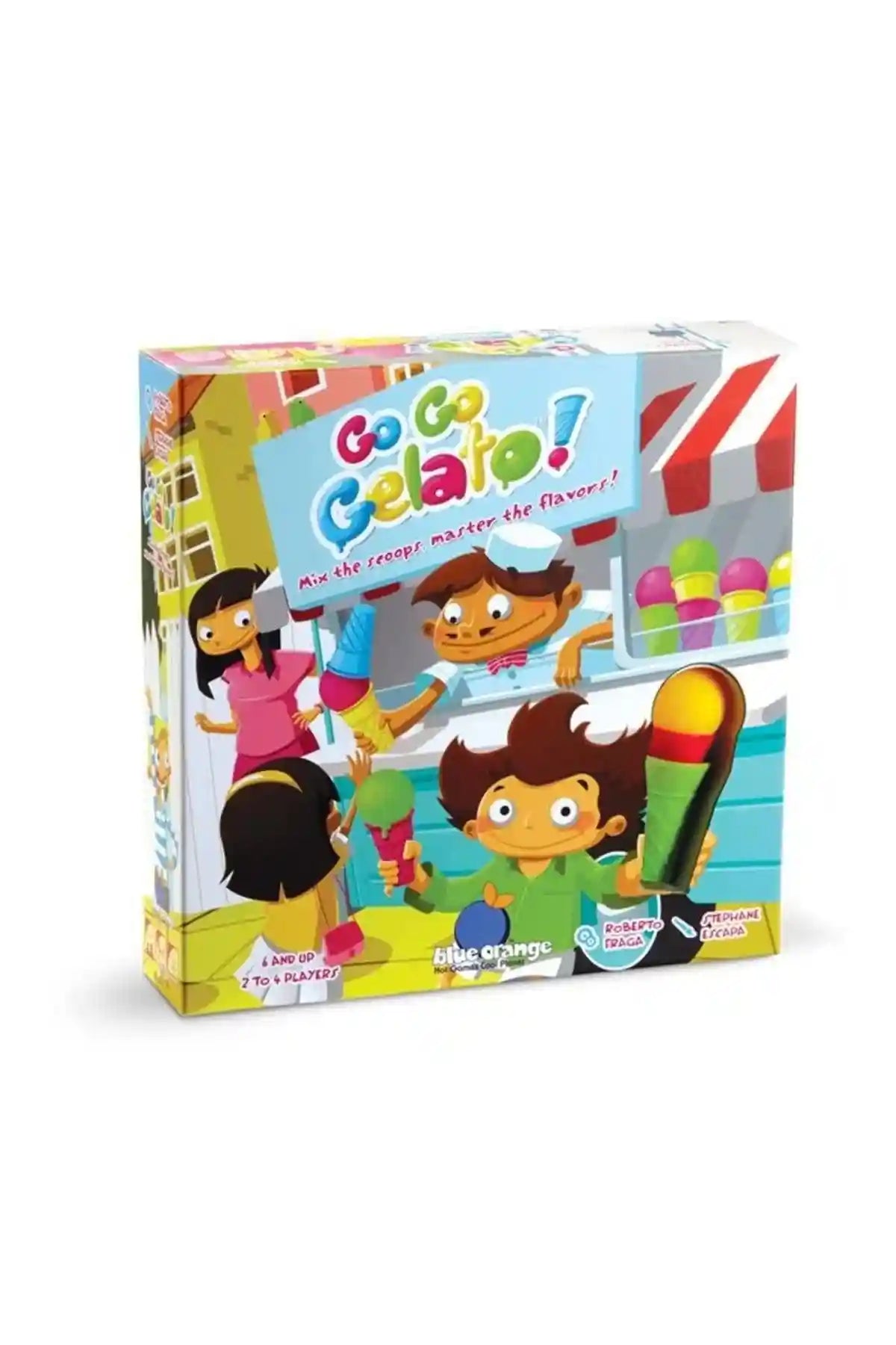 Blue Orange Games Go Go Gelato!, Multi Color, Gogo