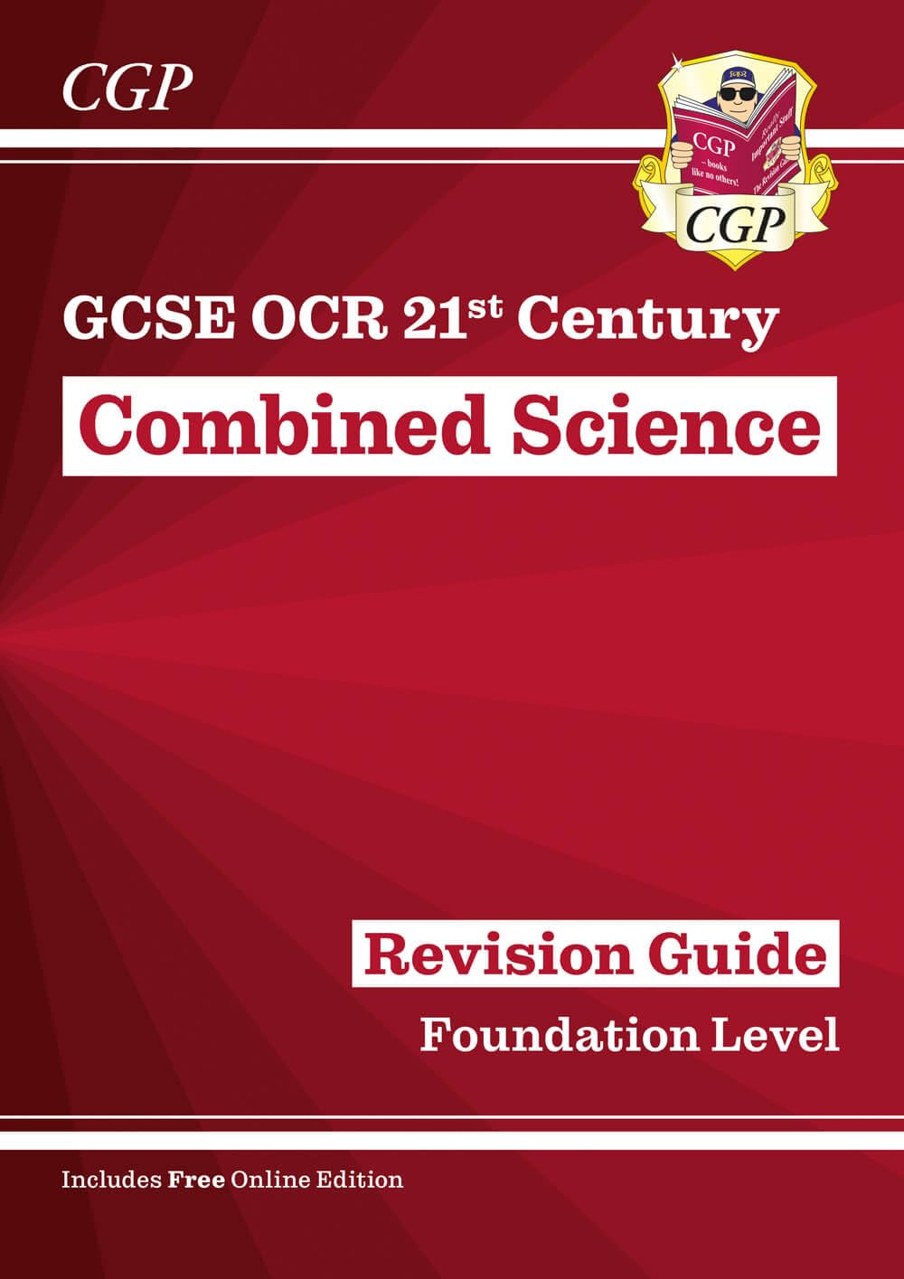 كتاب مراجعة شامل في العلوم المدمجة للمرحلة الثانوية، من إصدارات CGP Books ، ومخصص لمستوى الأساس. يغطي جميع الموضوعات المطلوبة وفق منهج العلوم الحديث