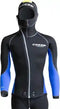 Cressi Men's Medas 5mm Neoprene Wetsuit Jacket Longjohn - Black/Blue ( Pack of 1 ) (Jacket) - Safqqa Egypt