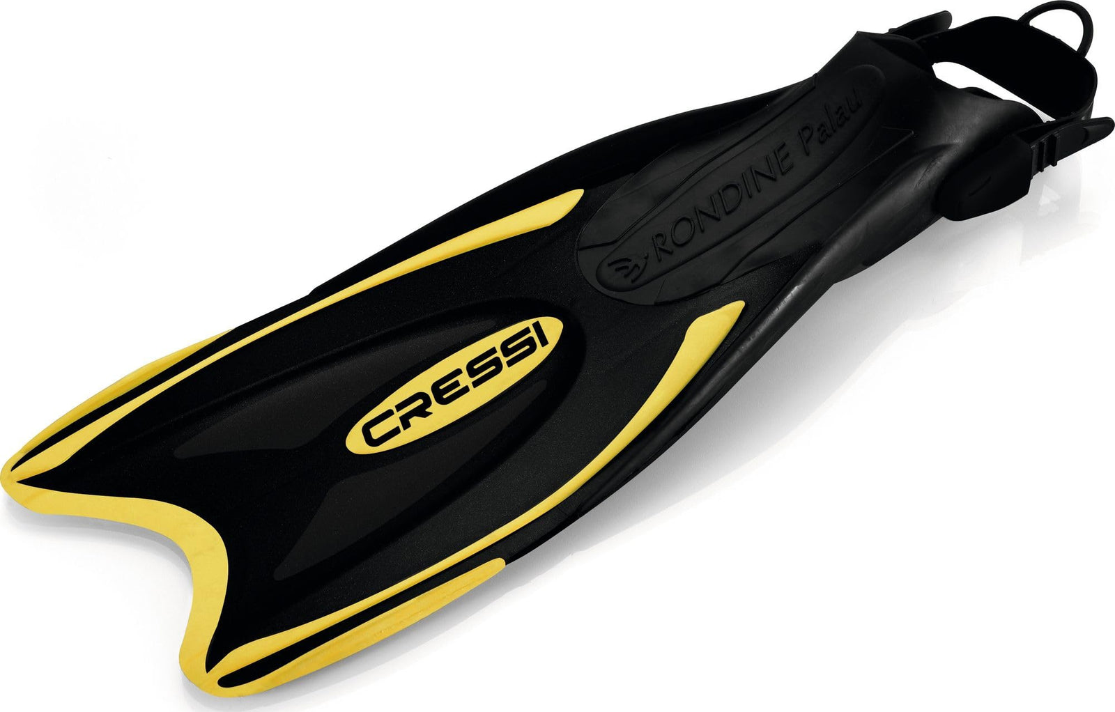Cressi Palau Fins - Adjustable Long or Short Fins Adults and Children for Snorkelling and Swimming
