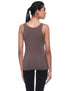Dice womens Round Neck Solid Tank Top