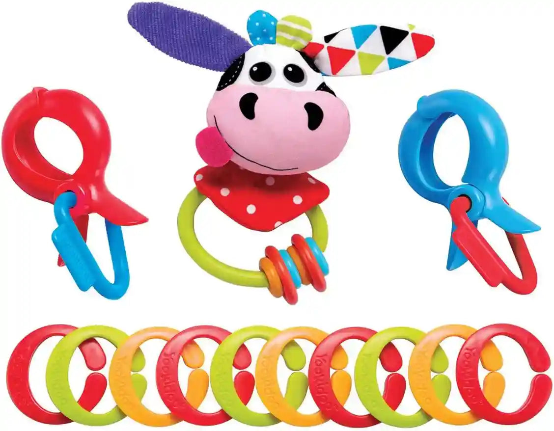 Yookidoo A Multi-Purpose Set Of Clips For Kids-, Multi-Color